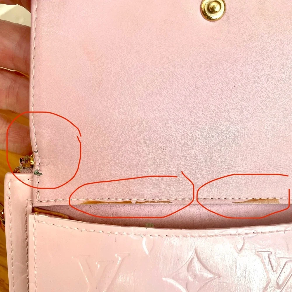 Louis Vuitton Authentic Custom Pink Mott Shoulder Bag - Picture 14 of 14